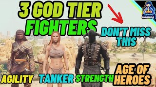 Conan Exiles Age of Heroes God Tier Fighter thralls The top 3 [upl. by Ydieh171]