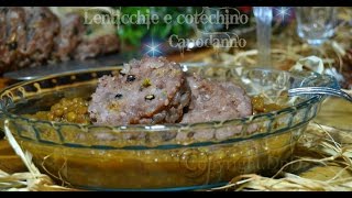 LENTICCHIE E COTECHINO [upl. by Arrek]