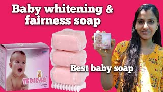 MUST WATCH TEDIBAR soap honest review malayalam Baby fairness soapbest baby fariness soap [upl. by Hcurob]