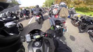 The French BIker  Au coeur de la Manifestation FFMC  101015 [upl. by Joiner]