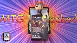 Core Set 2020 Chandra Planeswalker Deck Unboxing [upl. by Olimpia]