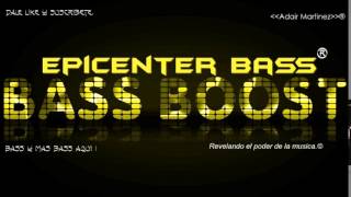 Los lideres quotPedacito de mi vidaquot Epicenter Bass [upl. by Nibas]