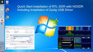 Quick Start RTL SDR with HDSDR Installation [upl. by Kilian]