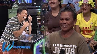 Wowowin Tindero ng isda pinahalakhak si Willie Revillame [upl. by Hammerskjold231]