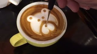 Amazing Latte Art Compilation 2018 [upl. by Ennasus]