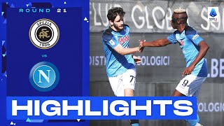 SpeziaNapoli 03  Osimhen scores twice in Napoli away win Goals amp Highlights  Serie A 202223 [upl. by Chari]