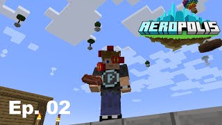 Aeropolis Ep 02 Copper And Mob Farming [upl. by Worrell]