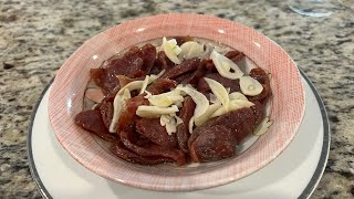 Chinese sausage 😊￼ easy way to cook Chinese sausage at home ￼ [upl. by Bagger678]