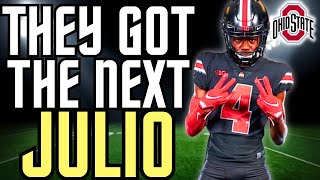 Jeremiah Smith Is ANOTHER Marvin Harrison Jr  5⭐️ Ohio State Buckeyes Wide Receiver Recruit [upl. by Sida]