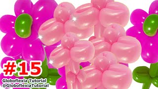 Flores con Globos Largos GLOBOFLEXIA [upl. by Henleigh]