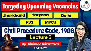 CPC  Lecture 6  Upcoming Judiciary exams Prelims exam  Judiciary Preparation [upl. by Joris]