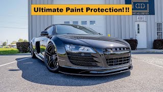 Audi R8 Paint Protection carcleaning detailing ceramiccoating [upl. by Elexa135]