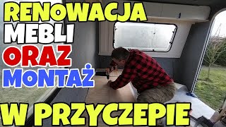 Przyczepa kempingowa Niewiadów N126  Renowacja i montaż mebli [upl. by Tolmach]