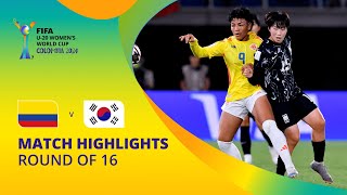 Colombia v Korea Republic  FIFA U20 Womens World Cup Colombia 2024  Match Highlights [upl. by Luann]