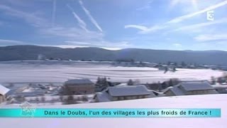 Reportage région  direction Mouthe lun des villages les plus froids de France [upl. by Annabell]