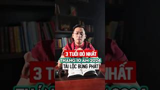 3 Con Giáp Vận Đỏ Như Son Tài Lộc Bùng Nổ Trong Tháng 10 Âm Lịch [upl. by Ailsun]