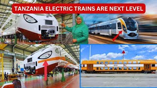 Tanzania SGR Electric EMUs and Double Deck Trains a Taste Of Germany and Korean Technology [upl. by Haonam]