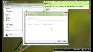 Cannot access Windows XP share printer by using Windows 7  64 bits [upl. by Eneleahs]