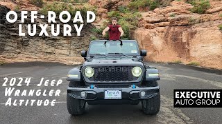 2024 Jeep Wrangler High Altitude 4xe Review [upl. by Santos]