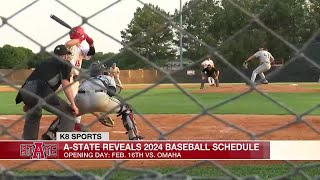 Arkansas State reveals 2024 baseball schedule [upl. by Daphie602]