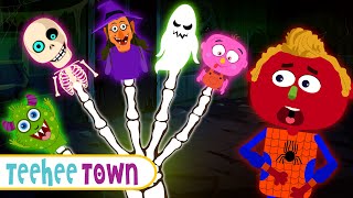 Finger Family Spooky Songs  Scary Songs For Kids  Teehee Town [upl. by Assina839]