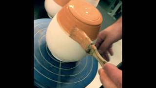 Applying UnderGlaze [upl. by Girard]