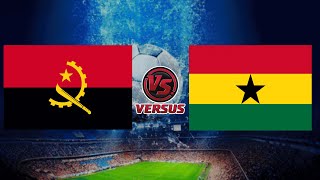 ANGOLA vs GHANA  AFRICAN CUP OF NATIONS QUALIFICATION 2024 [upl. by Perlie]