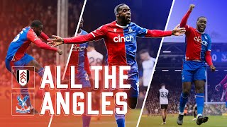 A Rocket from every angle  Jeffery Schlupp v Fulham  All The Angles [upl. by Dominga]