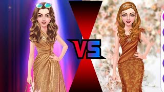 fun 😜 fashion show competition  dressup and style makeup game for girls  miracle girl gaming [upl. by Wan126]