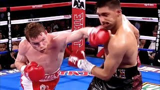 Canelo Alvarez Mexico vs Amir Khan England  KNOCKOUT BOXING fight HD 60 fps [upl. by Cayser]