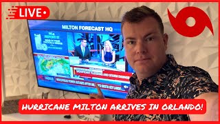 🔴LIVE Hurricane Milton SLAMS Orlando Florida INSANE GUSTS [upl. by Bondy]