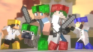 Mini Walls FULL ANIMATION Minecraft Animation Hypixel [upl. by Yrrap]