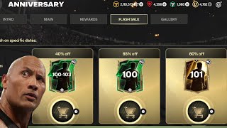 ANNIVERSARY FLASH SALE 100103 OVER PACK OPENING [upl. by Ithsav61]