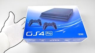 25 Fake PS4 Pro Console Unboxing [upl. by Chloette20]