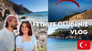 FETHIYE ÖLÜDENIZ VLOG 🇹🇷  Schönster Strand in der Türkei  😍 [upl. by Nelyahs311]