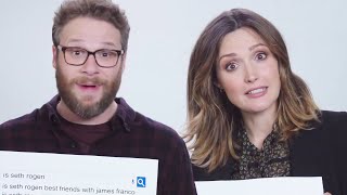 Seth Rogen amp Rose Byrne Answer The Web’s Most Searched Questions  WIRED [upl. by Niklaus]