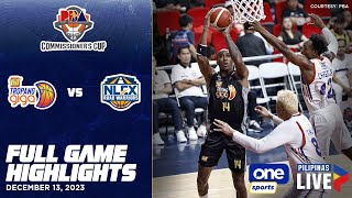 TNT vs NLEX highlights  PBA Season 48 Commissioner’s Cup  Dec 13 2023 [upl. by Yarvis]