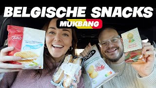 Snacks uit Belgie proeven mukbang  Beautygloss [upl. by Sibeal947]