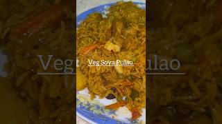 Veg soya pulao Recipe  Soya Chunks Ruzaina khan  Cooker Pulao Recipe soya chunks pulaorecipe [upl. by Lourdes382]