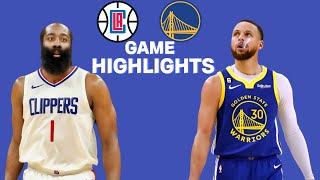 Golden State Warriors vs LA Clippers EXCITING Full Game Highlights [upl. by Lennon414]