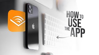 How to Use the Audible App on iPhone tutorial [upl. by Sorilda]