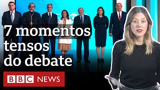 7 momentoschave do debate da Globo entre presidenciáveis [upl. by Eolcin]