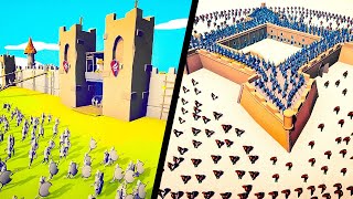 These are the BIGGEST CASTLE SIEGES Ever Made in TABS Totally Accurate Battle Simulator [upl. by Llehsor]