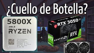 Ryzen 7 5800x  RTX 3050 tendré cuello de botella Respondiendo comentarios [upl. by Etnovad623]