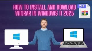 How To Download And Install WinRAR in Windows 11 in 2025  Easy Method [upl. by Sulrac]