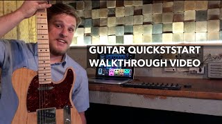 MainStage Guitar Rig Virtual Pedalboard Guitar QuickStart [upl. by Raina883]