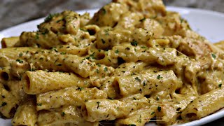 Creamy Pesto Chicken Pasta Recipe [upl. by Leorsiy477]