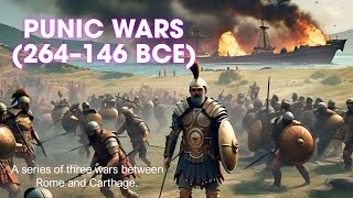 Punic Wars 264–146 BCE – A series of three wars between Rome and Carthage [upl. by Odnomyar]