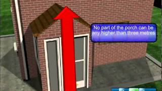 Porch Tutorial Planning Permission [upl. by Nosdivad70]