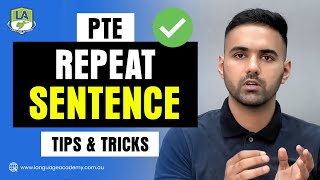 PTE Repeat Sentence Tips for 79  Tips Tricks and Strategies  Language Academy [upl. by Leopoldine]